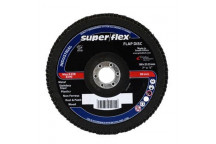 SUPERFLEX INDUSTRIAL TYPE 27 FLAP DISC 180X22MM AZ80