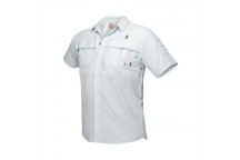 BOERBOEL 5XLARGE WHITE GARIEP SHORT SLEEVE SHIRT