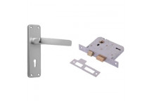 DUBAI 3 LEVER ALUMINIUM LOCKSET