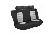 ULTIMATE HD REAR SEAT COVER SET BLACK/GREY