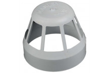 COWL AIRVENT WV52 PVC WH 50MM