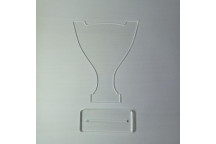 ACRYLIC TROPHY CUP CRAFT BLANK