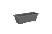 ARTEVASI VENEZIA ANTHRACITE PLASTIC PLANT BOX 40CM
