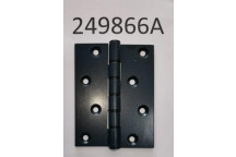 HINGE BUTT 249866A ALUMINIUM PAIR 100X75MM CHARCOAL 2PP