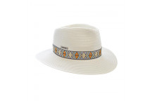 FEDORA MZANSI IVORY HAT 61CM