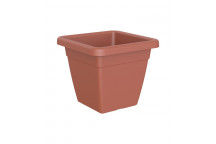 ARTEVASI VENEZIA TERRACOTTA SQUARE PLASTIC POT 30CM