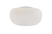 RADIANT SQUARE WHITE CHEESE CAKE CEILING LIGHT 230V