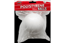 ROUND CRAFT FOAM BALL 100MM 1PIECE