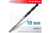 ALPEN CONCRETE PROFI BETON DRILL BIT 10MM HEX SHANK
