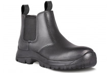DOT CHELSEA BLACK SAFETY BOOT NO.8
