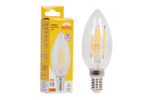 RADIANT LED FILAMENT CANDLE BULB E14 4W