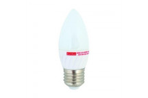 EUROLUX LED CANDLE BULB E27 WARM WHITE OPAL 7W 240V