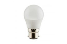 EUROLUX GOLFBALL LED BULB B22 WARM WHITE DIMMABLE 5W 240V