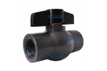 PVC COMPACT THREADED BALL VALVE 50MM