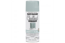 PAINT SPRAY CHALKED 302595 SERENITY BLUE 340G R-OLEUM