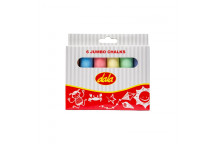 JUMBO CHALK ASSORTED BUCKET 6PIECE