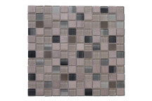 GLOBAL STONE GLASS MOSAIC MIXED BAKU 300X300MM