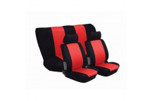 NEXUS SEAT COVERS RED 6PC SET