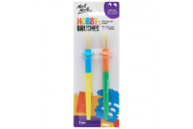 KIDS COLOR HOBBY BRUSH 2 PIECE