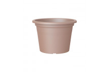 ARTEVASI CILINDRO TAUPE PLASTIC POT 30CM