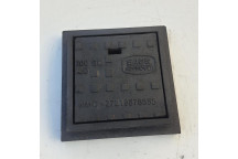 POLYMER HEAVY DUTY MANHOLE COVER AND FRAME 300X300MM 23KG