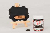 GRANNY B CHALKED PAINT BLACK BETTY 125ML