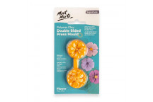MOULD SILICON CRAFT MMSP0042 FLOWER DOUBLE SIDED