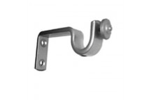 SINGLE WALL BLACK BRACKET  32MM X 3 PER PACK