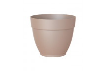 ARTEVASI CAMPANA TAUPE PLASTIC POT 20CM