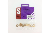 FLAT BRASS WASHER 6MM 10PER PACK