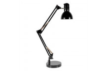 EUROLUX ADJUSTABLE TABLE LAMP BLACK