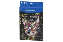 COLOURING SET 6?MARKERS 4 BLACK 4 A SHEETS