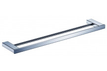 BIJIOU RHONE HAND TOWEL RAIL DOUBLE 900MM SS CHROME