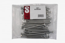 MILD STEEL ZINC PLATED SCREW SET 1KG BULK