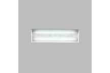 BRIGHT STAR WHITE FLUSH LED LINEAR LIGHT SLIM PLASTIC COVER