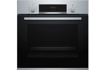BOSCH SERIES 4 BUILT-IN MULTIFUNCTION OVEN STAINLESS STEEL 66L