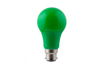 EUROLUX LED BULB A60 B22 7WATT GREEN