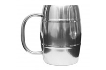 LKS BEER MUG DOUBLE WALL 400ML