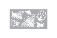 BEE AND BUGS STENCIL