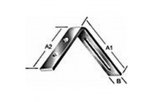 BRACKET ADJUST 00178080Z GALVANIZED 80/65X20MM