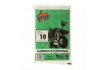 STAR GREEN GARDEN REFUSE BAG 750X950MM 10PER PACK
