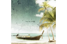 PALM SHORE ESCAPE DECOUPAGE A4