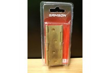 HINGE BUTT STEEL HIN-10016BG BRASS PLATED 65MM