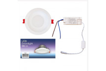 EUROLUX WHITE IVORY LED DOWNLIGHT LIGHTDOWN 9W CCT