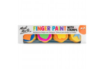 PAINT  FINGER CRAFT MMKC0003 STAMP WITH DESIGN   4PIECE
