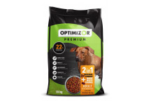 OPTIMIZOR PREMIUM DOG FOOD PLUS SEMI MOIST 18KG
