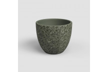 ARTEVASI HESTIA OLIVE GREEN CERAMIC POT 25CM