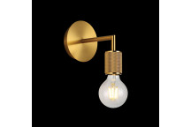 K LIGHT TRENDS GOLD E27 WALL LIGHT