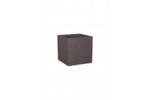 GARDEN SOLUTIONS SMALL LIGHTWEIGHT CUBE CONCRETE ECO POT 300X300MM