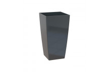 ARTEVASI PISA ANTHRACITE PLASTIC POT 40CM